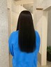 【サラサラヘアに】カット+ストレート(クイックトリートメント付)¥22220