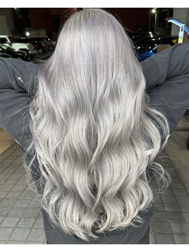 リノート バイ エゴル 太田川(Linoet by ENGOL) RINO/ハイトーンカラー/ホワイトカラー/シルバーカラー