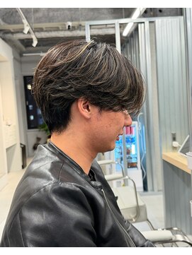 アソビ 元町店 ニュアンスパーマ/センターパート