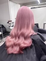 ペレ 渋谷(PELE)&nbsp;着物ヘア/ダークアッシュ/ミディアムレイヤーカット/渋谷