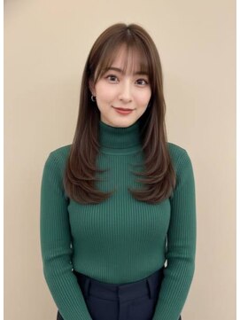 ライリー(riley) riley透け感上品レイヤーミディ