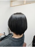 ショートでも縮毛矯正