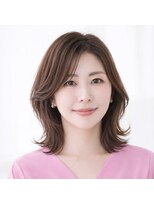 ヘアー リラックス 風香(HAIR RELAX)&nbsp;◆肩くらいの外はねパーマ◆サイドレイヤー◆40代50代◆仙台
