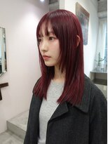 シール 梅田(CIRR) ミニボブショートウルフマッシュショートハッシュカット40代