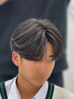 メンズヘアセンス 渋谷(MEN'S HAIR SENSE)&nbsp;ニュアンスパーマ/センターパート/メンズ/眉毛/フェザーパーマ