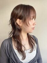 マッシュ チャヤマチ(MASHU chayamachi) 透明感カラー/ブリーチなし/オリーブブラウン/大阪梅田