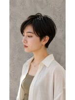 ヴィータ ヘア デザイン(Vita Hair Design)&nbsp;ハンサムショート×ダークブラウン白髪染め大人女性