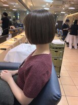 ネオリーブ モカ 川崎チネチッタ店(Neolive mocca) 美ボブ×グレージュカラー