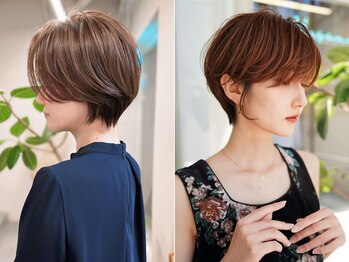 マセナ(Masena)の写真/[カミカリスマ2026カット部門受賞]乾かすだけで形になる！朝のスタイリングを時短にするショートスタイル