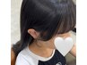 前髪カット＋前髪ストレート￥6820→5800. /土日祝6200