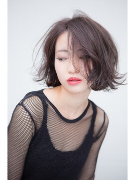 バース ヘアー デザイン(BIRTH hair design) 【中野ＢＩＲＴＨ】外はねボブ