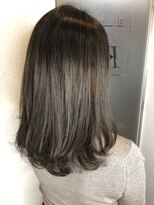 ヘアーモード ケーティー 尼崎本店(Hair Mode KT) ミディアム ソフトグレージュ