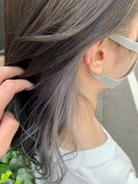 アクト 三鷹店(ACT)&nbsp;イヤリングカラー×シルバーアッシュ