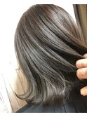 シークレットカラー×グレーパール☆