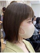 ネオリーブ クーロ(Neolive curro) 外ハネぷつっとボブ ベビーバング