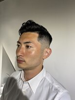 ドルクス 日本橋(Dorcus)&nbsp;日本橋メンズショートフェードパーマスタイル