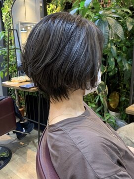 ロダット 横浜(LODAT by little) 3Dハイライト×ショートボブ【LODAT横浜】