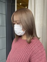 ロロ(ro-ro)&nbsp;【恵比寿ro-ro】ハイトーン×ミルクティーベージュ