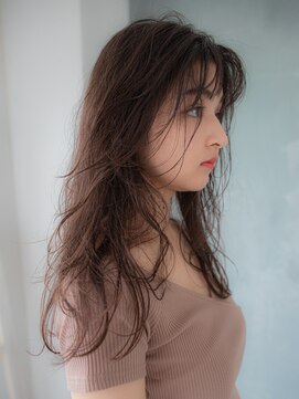 美容室 コーストアール 稲毛店(coast-R) 人気のセミウェットなロングスタイル【稲毛駅】