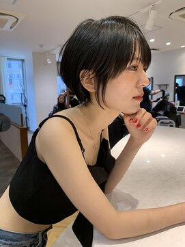 ロンドブルーム 天神大名店(Lond Bloom) 似合わせカット/大人可愛いショートボブ/デザインカラー