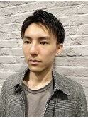 ツーブロック/ショート/アップバング/サイドパート/束感