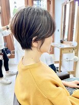 ラポール 南流山店(RAPPOR)&nbsp;斜めバング/カーキベージュ/30代 40代 50代　60代