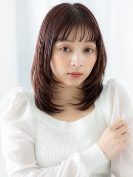 ドクターズサロン LAB 小山店 ショコラアッシュレイヤーワンカールセミディb小山10代20代30代