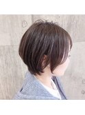 丸み8、くびれ2のショートボブ/小田急相模原/座間/相模大野