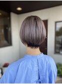 ピンクアッシュ、バレイヤージュ
