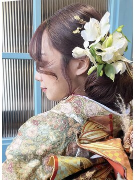 コロアイ(COROAI) 個性派　和装シニヨン