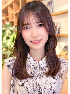 ルエ(rue) 大人可愛いフェミニン×内巻きウェーブ×毛先ワンカール30代40代