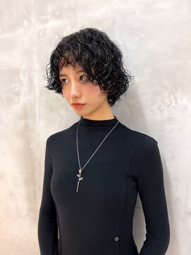 ニュートン(NEWTON) ボブパーマ20代30代髪質改善ハイライトインナーカラー立川