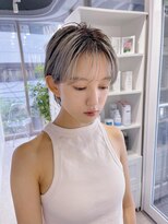 シー 北千住(sii.)&nbsp;【sii.北千住】ショートボブ　ハイトーン　シースルー