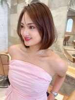 ロンドアリシア 金山(Lond Alexia)&nbsp;レイヤーカット　髪質改善　ブリーチなしダブルカラー　韓国風