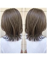 スタイル 成城学園前(STYLE) 白髪ぼかしハイトーン 【モリオカマリン】