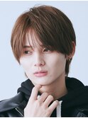 シースルーマッシュナチュラルマッシュメンズ韓国ツーブロック