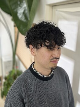 ノーネーム(NoName)の写真/【武庫之荘/武庫の里】パーマが大好評♪ツイスト・スパイラルお任せ◎メンズサロンお探しの方にもオススメ*
