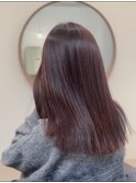 【髪質改善カラーエステ】チェリーピンク