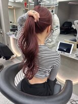 ロンドルピナス 小倉(Lond Lupinus)&nbsp;ブルーブラック/ワイドバング/美髪のススメ/外ハネボブ/北九州/