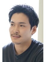 にもう スパイキーショート　ブルーブラック　パンク　d