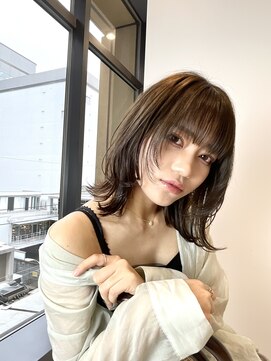 オーラエテルナ(AURA ETERNA) エッジの効いたレイヤースタイル【今池/池下/千種/髪質改善】