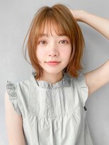 キリ 表参道(kyli)&nbsp;黒髪 クラゲヘアー オリーブグレー レイヤーカット 小顔*