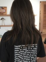 ハー(her)&nbsp;レイヤー × オリーブグレージュ｜her 都立大学