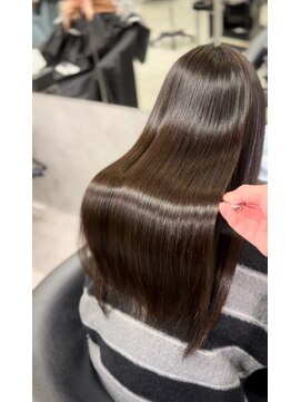 シティ(CITY) 【縮毛矯正】髪質改善酸性ストレート レイヤーカット 韓国