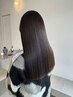 【金内柊真指名専用】似合わせデザインカット+髪質改善ストレート