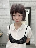 外ハネボブ×レイヤー×パープル