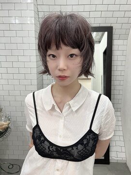 レガーレ(Legare) 外ハネボブ×レイヤー×パープル