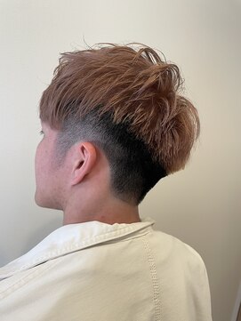 ビューティーワークスループライン(beautyworks LoopLine) 刈り上げ束感マッシュ