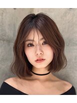 ロンドブルーム 天神大名店(Lond Bloom) 【正岡指名】ボブが怖い方におすすめロングボブスタイル