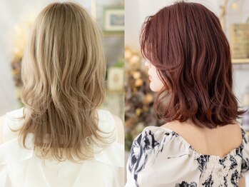 カバーヘア ブリス 川口(COVER HAIR bliss)の写真/川口◆深い艶…ヒアルロン酸ブラウンカラー￥6864～/インナーカラー/ハイライト/白髪ぼかし20代30代40代